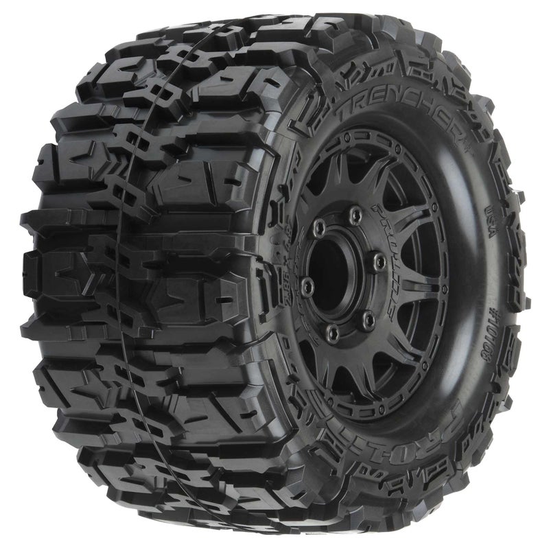 Pro-line Racing Trencher HP 2.8 Belted Tires MTD Raid 6x30 WhlsF/R PRO1016810 RC Tire - Image 1